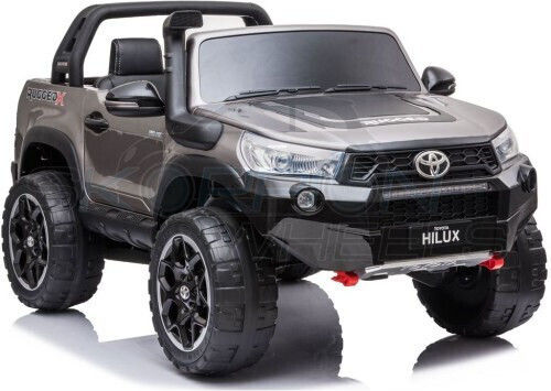 Toyota Hilux Διθέσιο με Τηλεκοντρόλ Licensed 24 Volt Γκρι