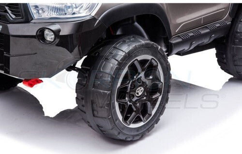 Toyota Hilux Διθέσιο με Τηλεκοντρόλ Licensed 24 Volt Γκρι