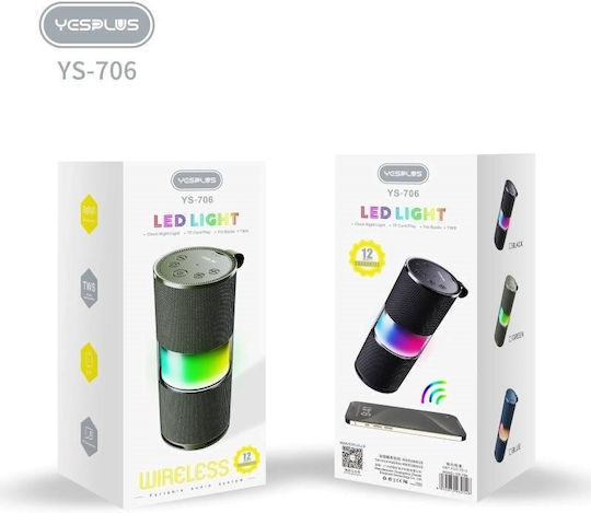 Yesplus YS-706 Bluetooth-Lautsprecher Schwarz