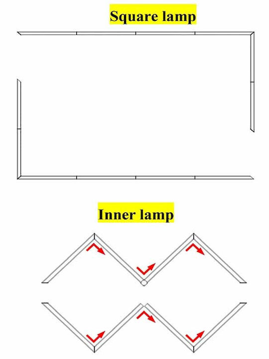 VenCore LED Panel 731W mit Kaltweiß Licht 6500K