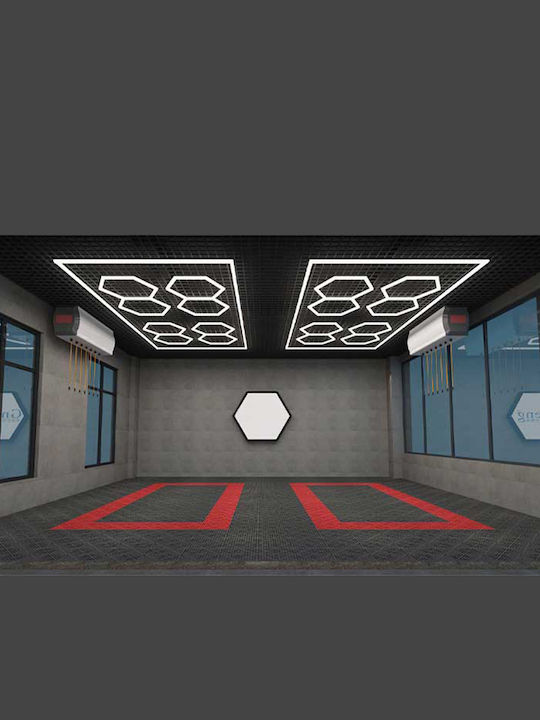 VenCore Panou LED Putere 456W cu Alb Rece Lumini