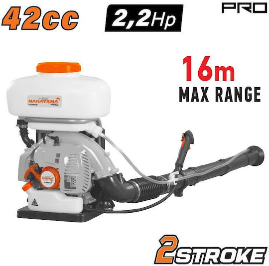 Nakayama NS2618 Pulverizator cu rucsac Benzină 2.2hp cu Capacitate