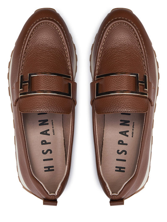 Γυναικεία Loafers σε Καφέ Χρώμα