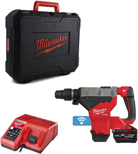 Milwaukee FHM-121C Impact Demolition Hammer Battery 18V 1x12Ah with Chuck SDS Max 4933499269