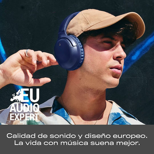 Energy Sistem 459704 Ασύρματα Bluetooth Over Ear Ακουστικά Navy Μπλε