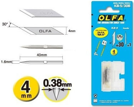 Olfa Kb-5 Needle Blade Ak-5