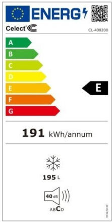 Celect Καταψύκτης Μπαούλο 195lt