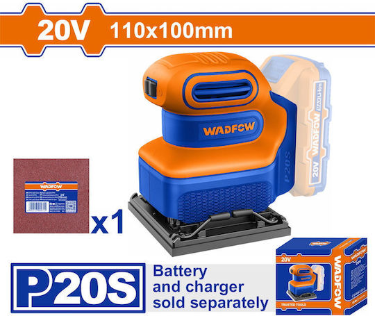 Wadfow Solo Battery Powered Pulse Sander 20V