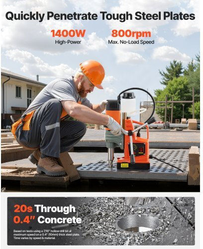 Vevor Κολωνάτο Δράπανο CLZJPCSDJ50MZJK7N001V2 με Ισχύ 1.35kW