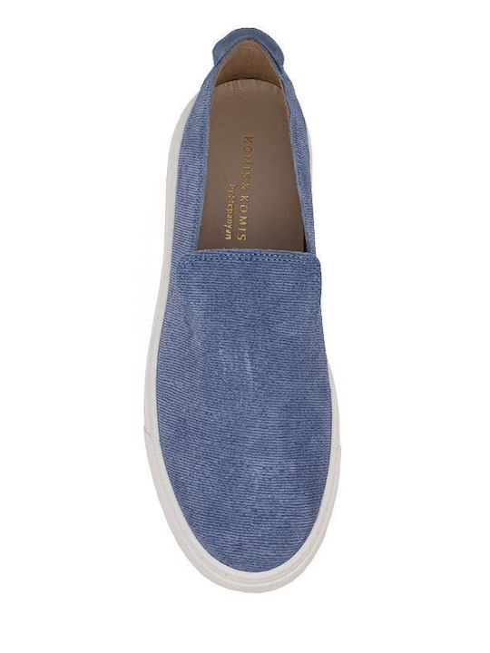 Women's Loafers in Blue Color