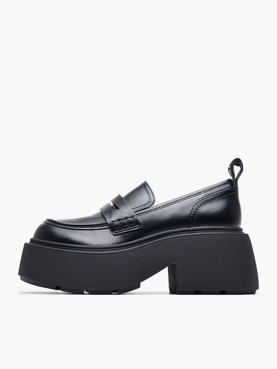 Γυναικεία Loafers σε Μαύρο Χρώμα