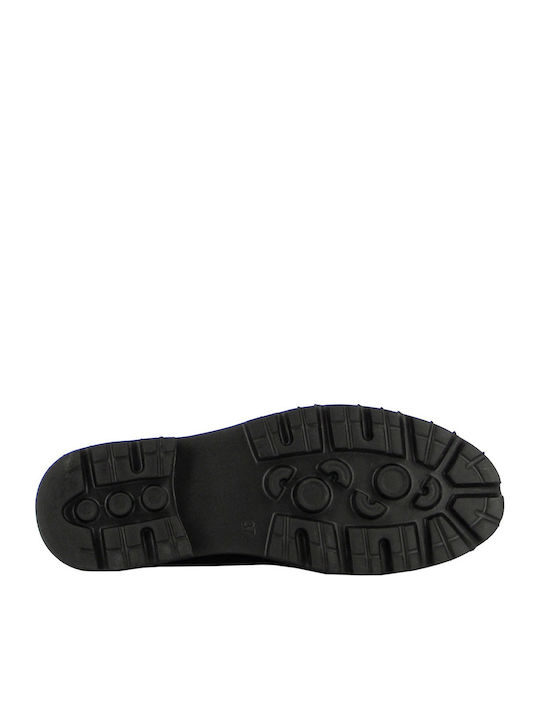 Women's Moccasins Black Suede