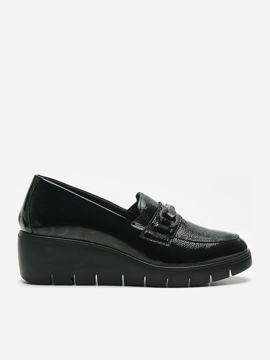 Дамски Loafers Black patent leather