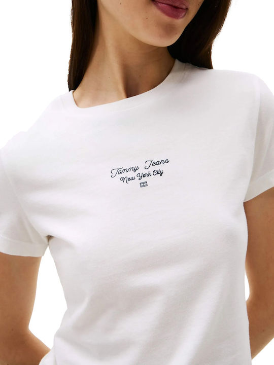 Tommy Women's T-shirt Ecru