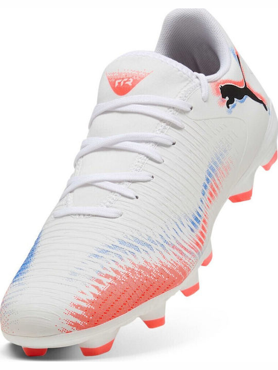 PUMA Future 8 Play Football Shoes with Cleats White