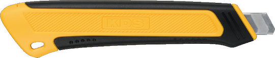 KDS Κοπίδι Φαλτσέτα Autolock με Πλάτος Λάμας 9mm Μαύρο