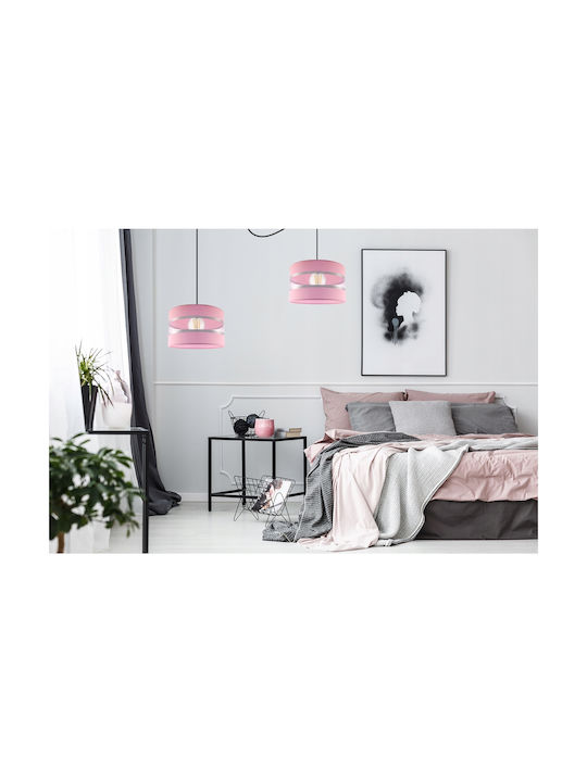 Light Home Полилей Детска таванна лампа Окачен от Метал с Гнездо E27 Бял