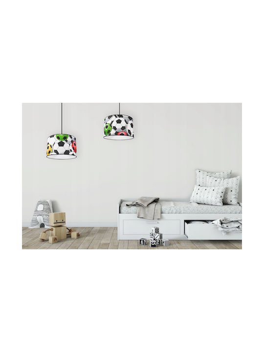 Light Home Πολύφωτο Παιδικό Φωτιστικό Κρεμαστό από Μέταλλο με Υποδοχή E27 Λευκό