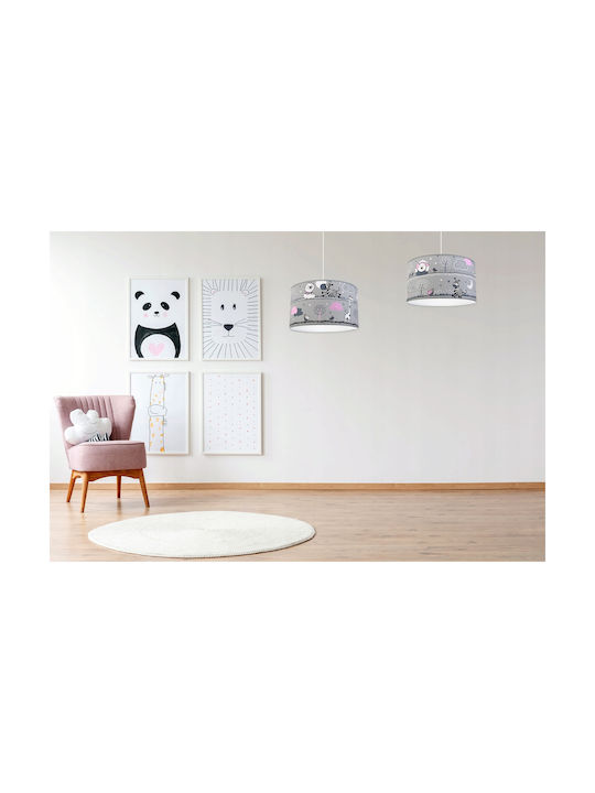 Light Home Einfaches Licht Kinderdeckenleuchte Deckenleuchte 60W mit Fassung E27 Weiß