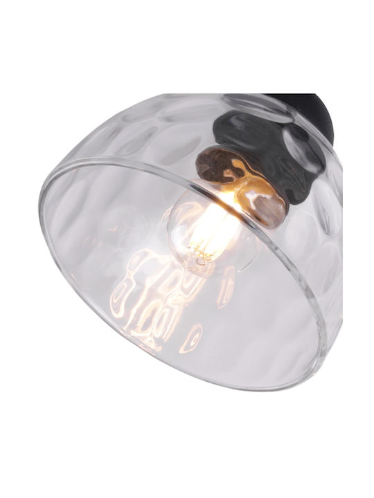 Light Home Hängelampe Transparent mit Fassung E27