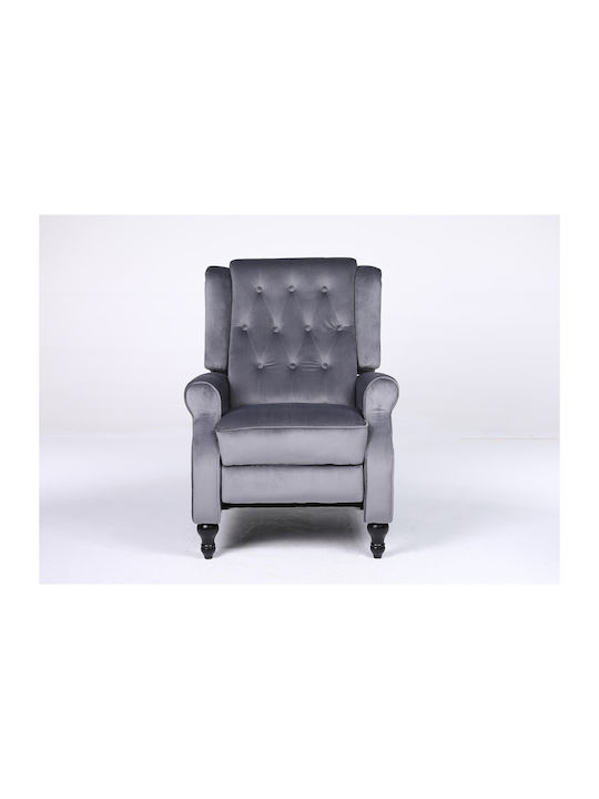 Alnair Relax Armchair Gray 78x85x104cm
