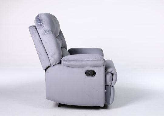 Nashira Relax Armchair Gray 88x90x99cm