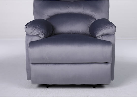 Nashira Relax Armchair Gray 88x90x99cm