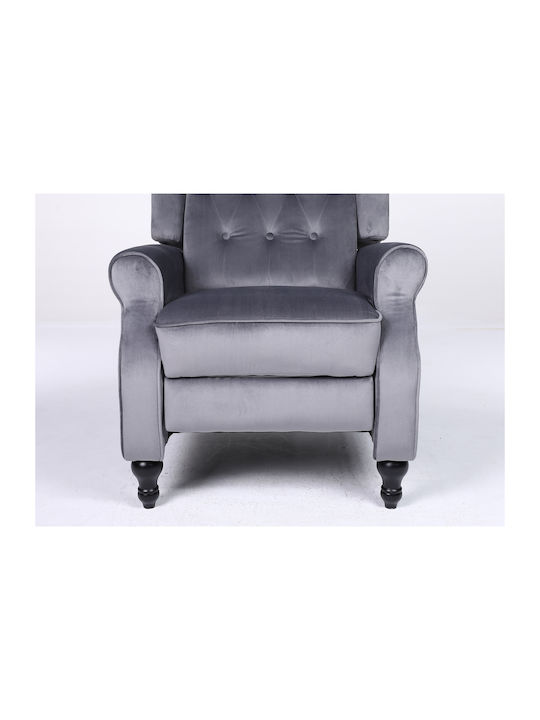 Alnair Relax Armchair Gray 78x85x104cm