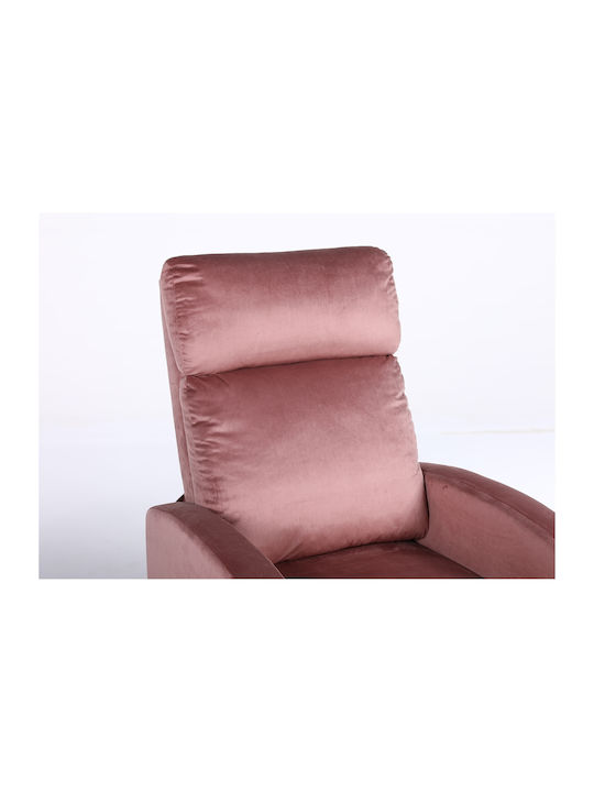 Atria Fotoliu Relax Catifelat Mărul putred 67.5x90x104cm