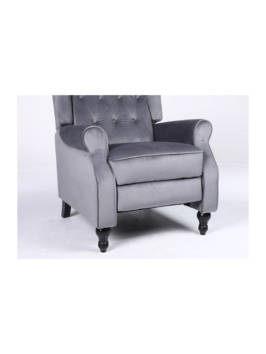 Alnair Relax Armchair Gray 78x85x104cm