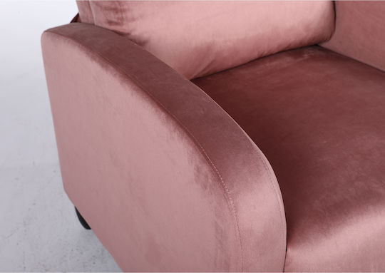 Atria Relax Armchair Pink 67.5x90x104cm