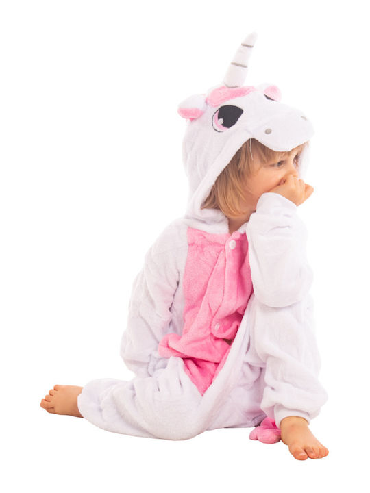 Kinder Einteiliger Schlafanzug Light Pink