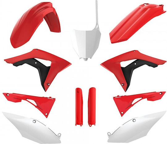 Polisport Motorcycle Plastic Set for Honda CRF 250 Red 1pcs