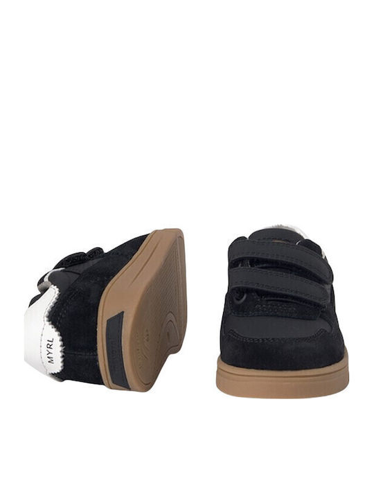 City Kids Sneakers with Scratch Black