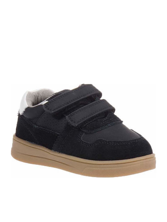 City Kids Sneakers with Scratch Black