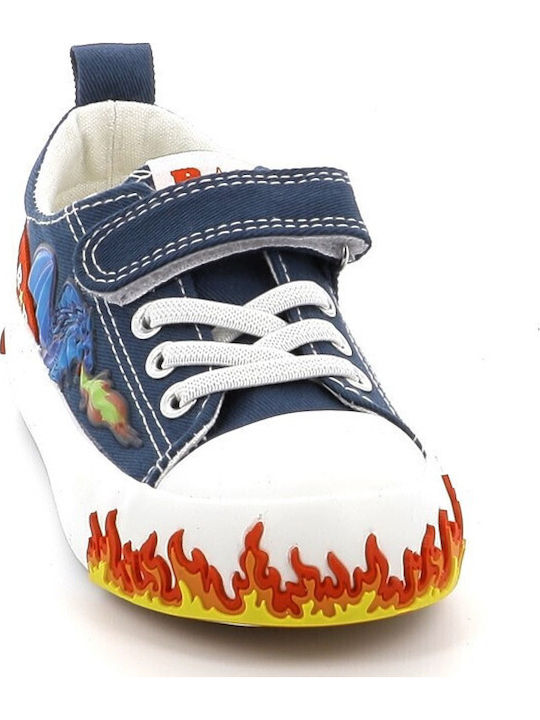 Παιδικά Sneakers με Σκρατς Μπλε