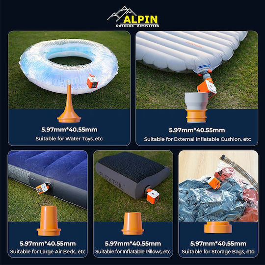 Alpin Electric Pump for Inflatables Green