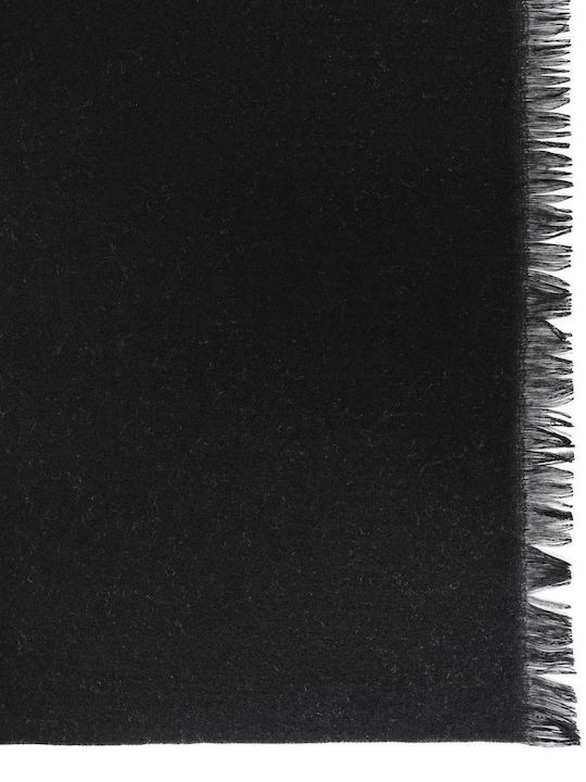Women's Wool Scarf Black