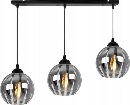 Light Home Lustră Negru Glob