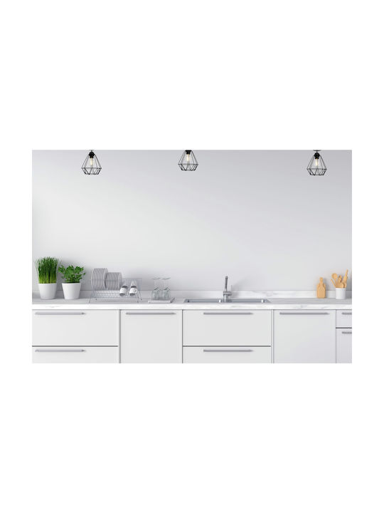 Light Home Μοντέρνο Φωτιστικό Τοίχου με Ντουί E27 Μαύρο