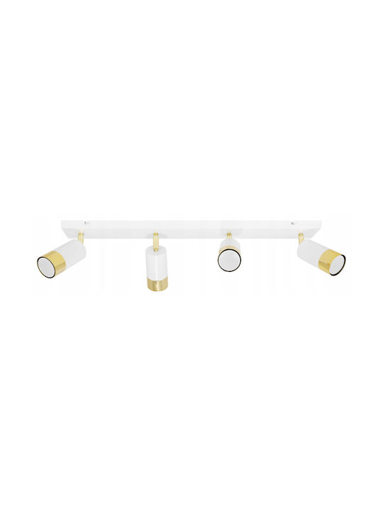 Light Home Modern Lumină de Perete cu Soclu GU10 și Comutator Alb