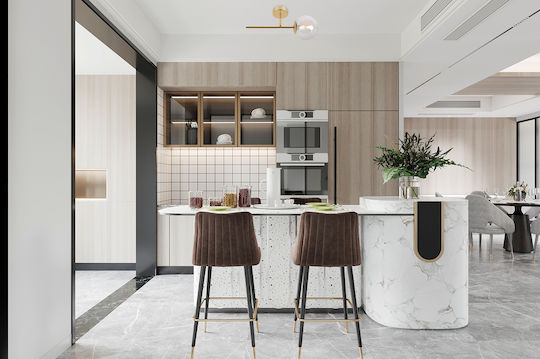 Light Home Осветително тяло За стена с фасунга E14 Златист