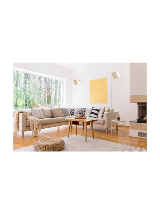 Light Home Modern Leuchte Wand mit Fassung E27 Weiß