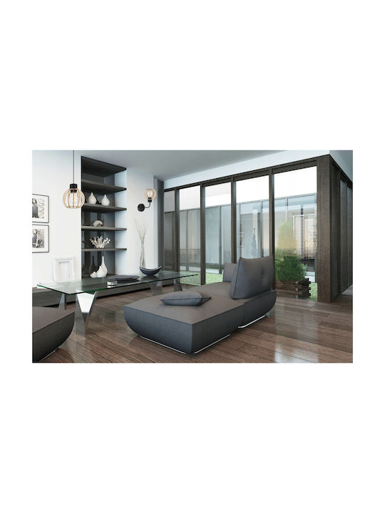 Light Home Modern Lumină de Perete cu Soclu E27 Negru