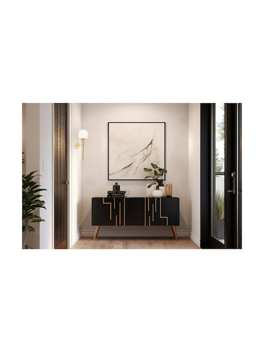 Light Home Осветително тяло За стена с фасунга E14 Златист