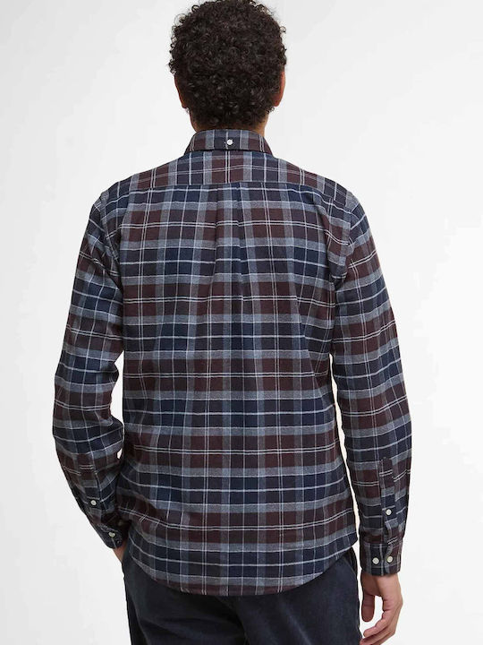 Kyeloch Long-sleeved Cotton Shirt Brown