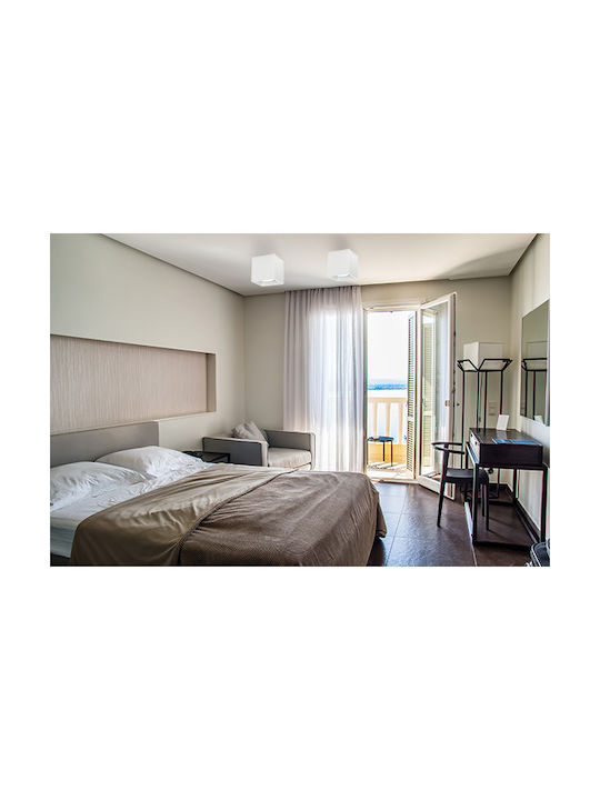 Light Home Πλαφονιέρα Οροφής Μαύρη