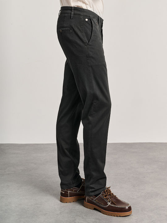 Culton Trousers Chino Elastic Grey Anthracite