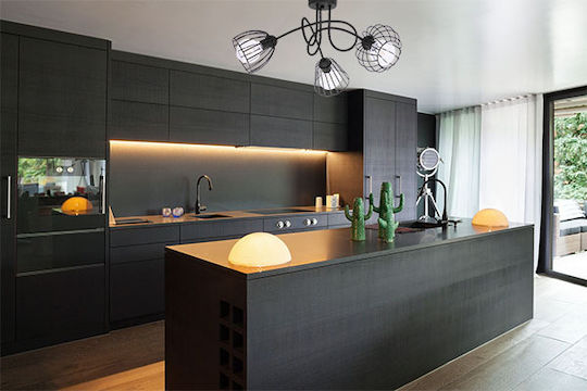 Light Home Πλαφονιέρα Οροφής Μαύρη