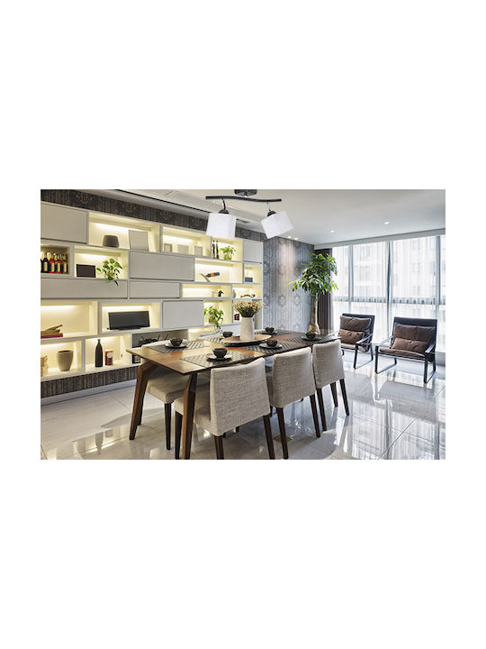 Light Home Double Spot with Socket E27 in White Color
